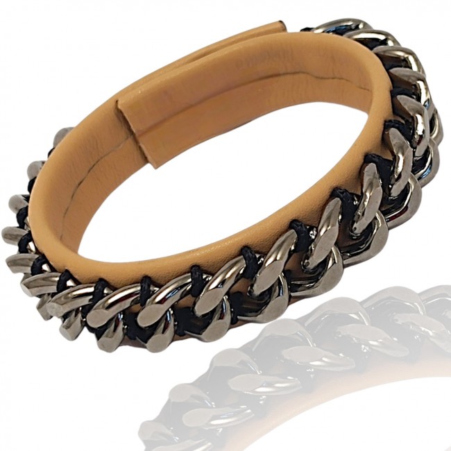 Bransoleta Chain Reacion - Soft Nude